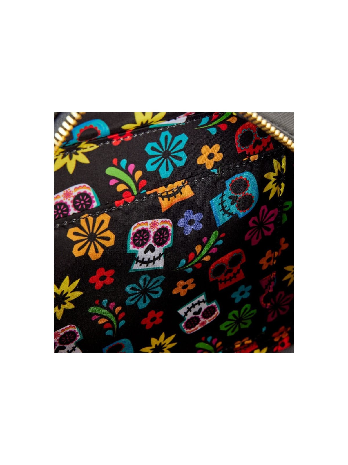 Sac Bandoulière Miguel Floral Skull COCO LOUNGEFLY
