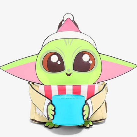 Sac à dos Grogu Xmas The Mandalorian LOUNGEFLY