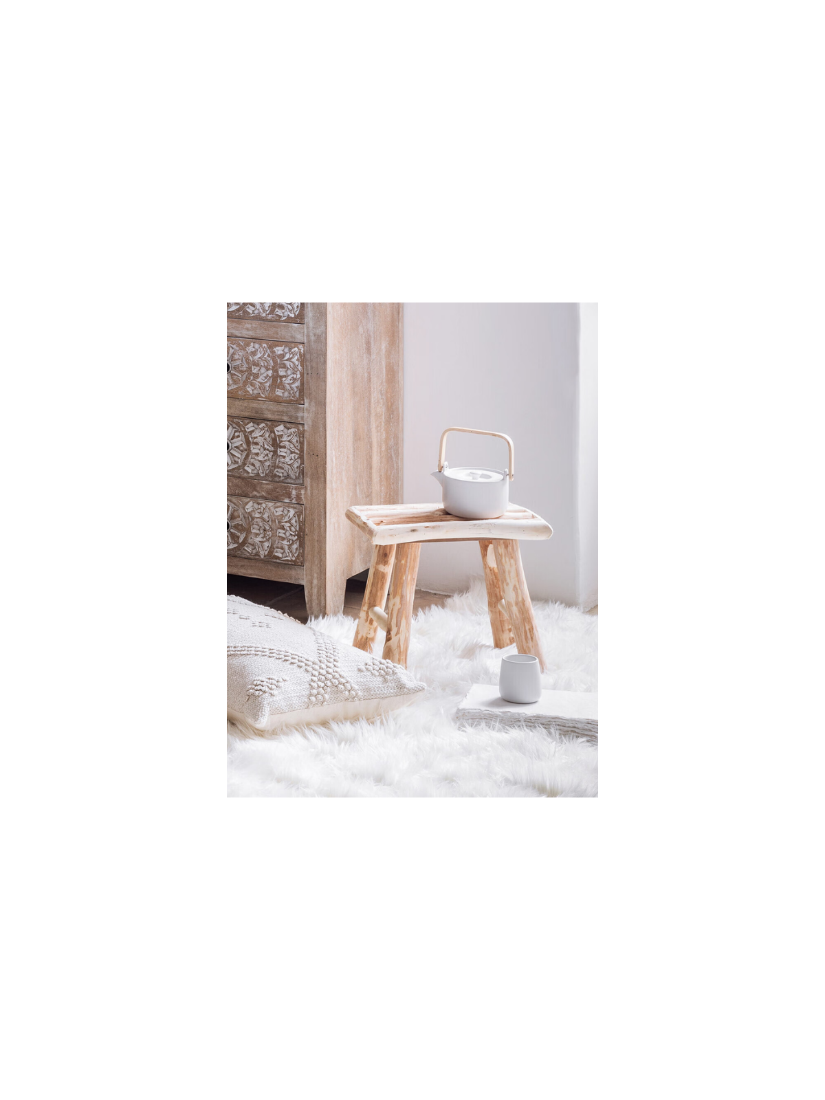 Tabouret Woody Peuplier Atmosphera