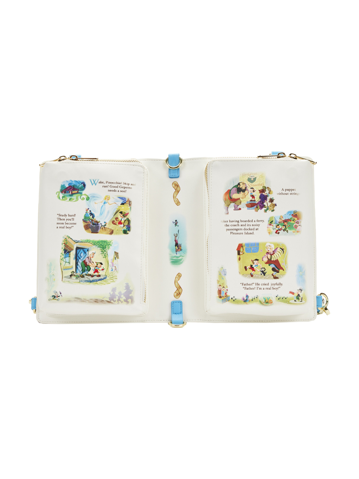 Sac en bandouliere Book Series Pinocchio Disney LOUNGEFLY