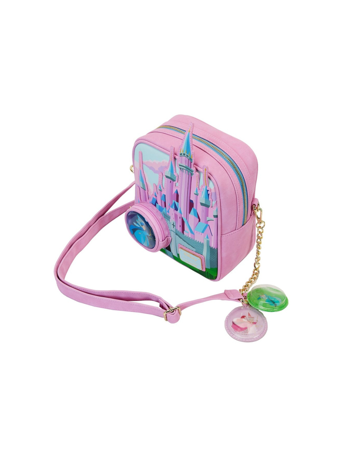 Sac en bandoulière Stained Glass Castle La Belle au Bois Dormant LOUNGEFLY