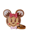 Sac Bandoulière Cookie Pain d'épice Mickey et Minnie LOUNGEFLY