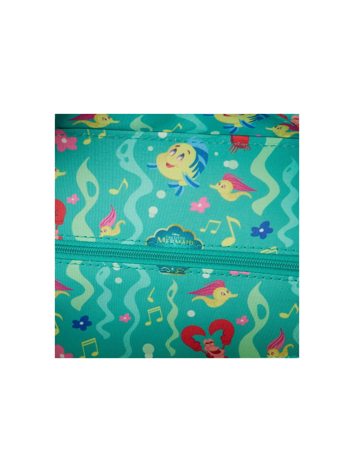 Sac Bandoulière Ariel Face La Petite Sirène 35e Anniversaire LOUNGEFLY