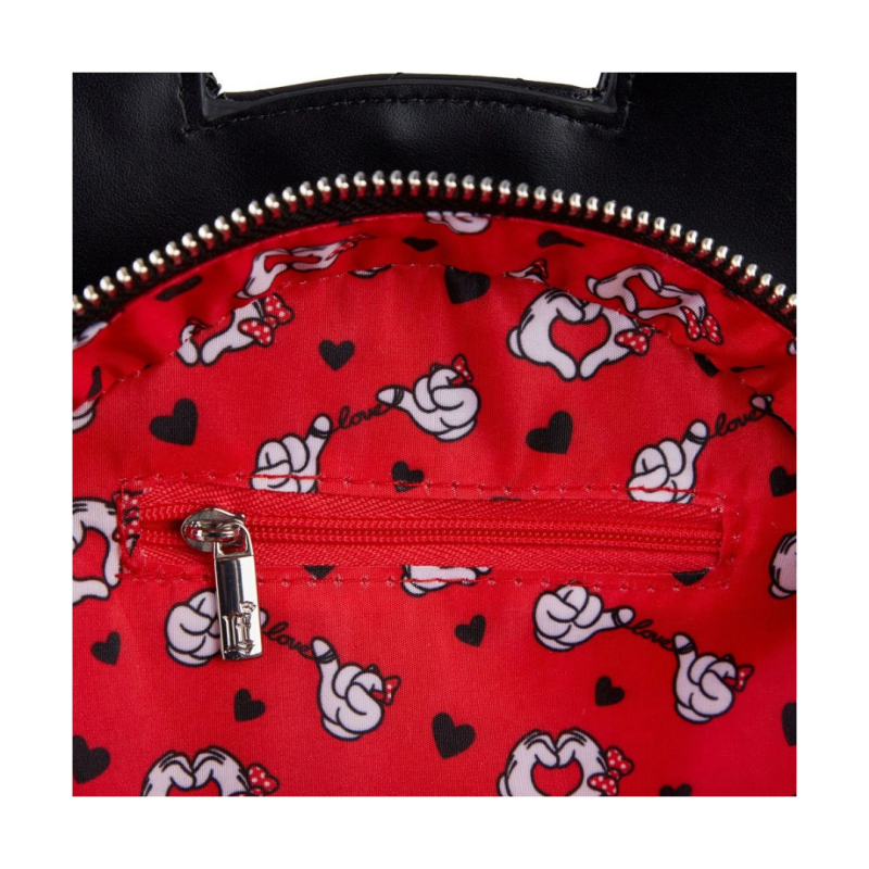 Sac bandoulière Mickey & Minnie St Valentin LOUNGEFLY