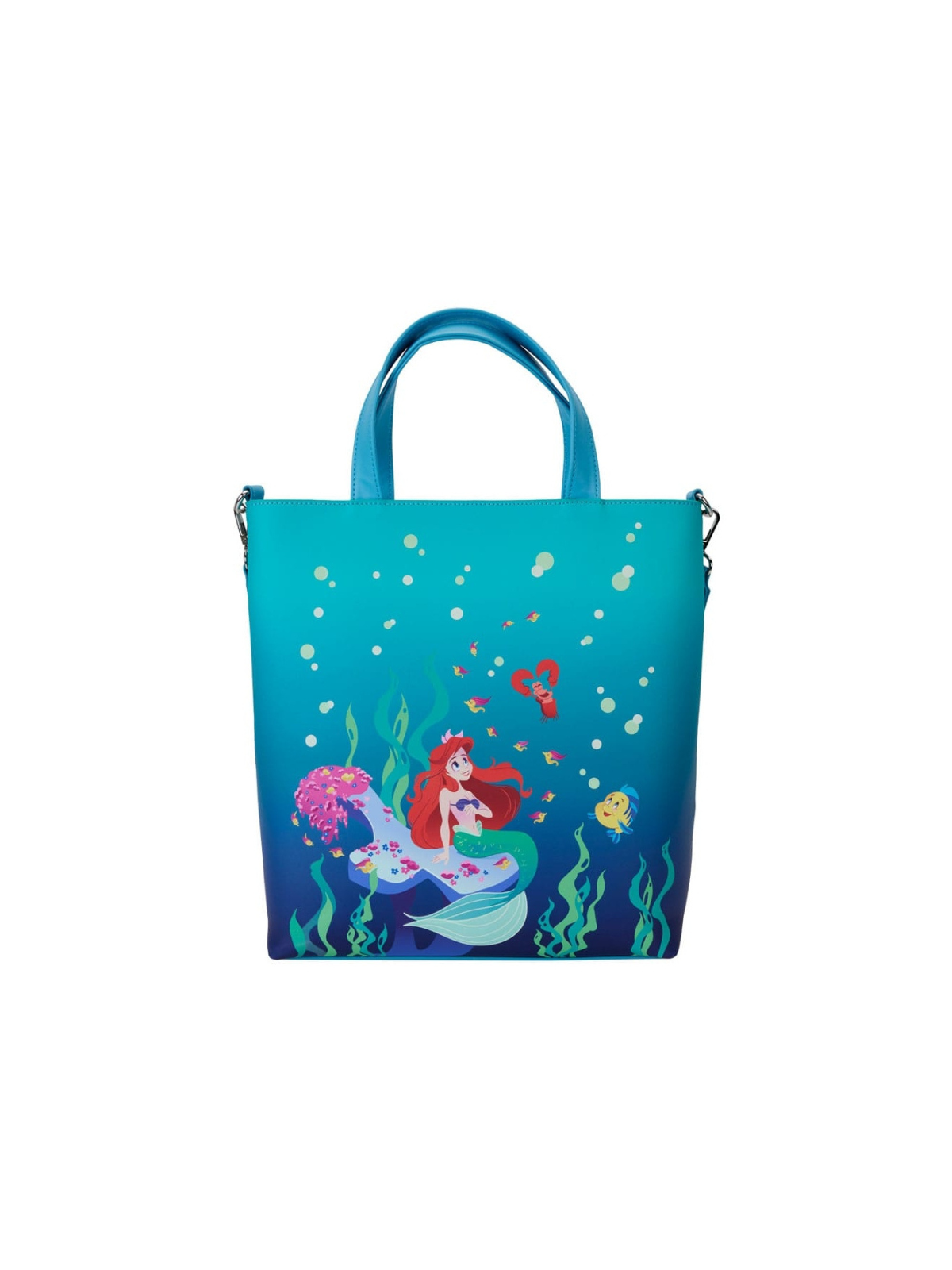 Sac en bandoulière Life is the bubbles La petite sirène LOUGEFLY