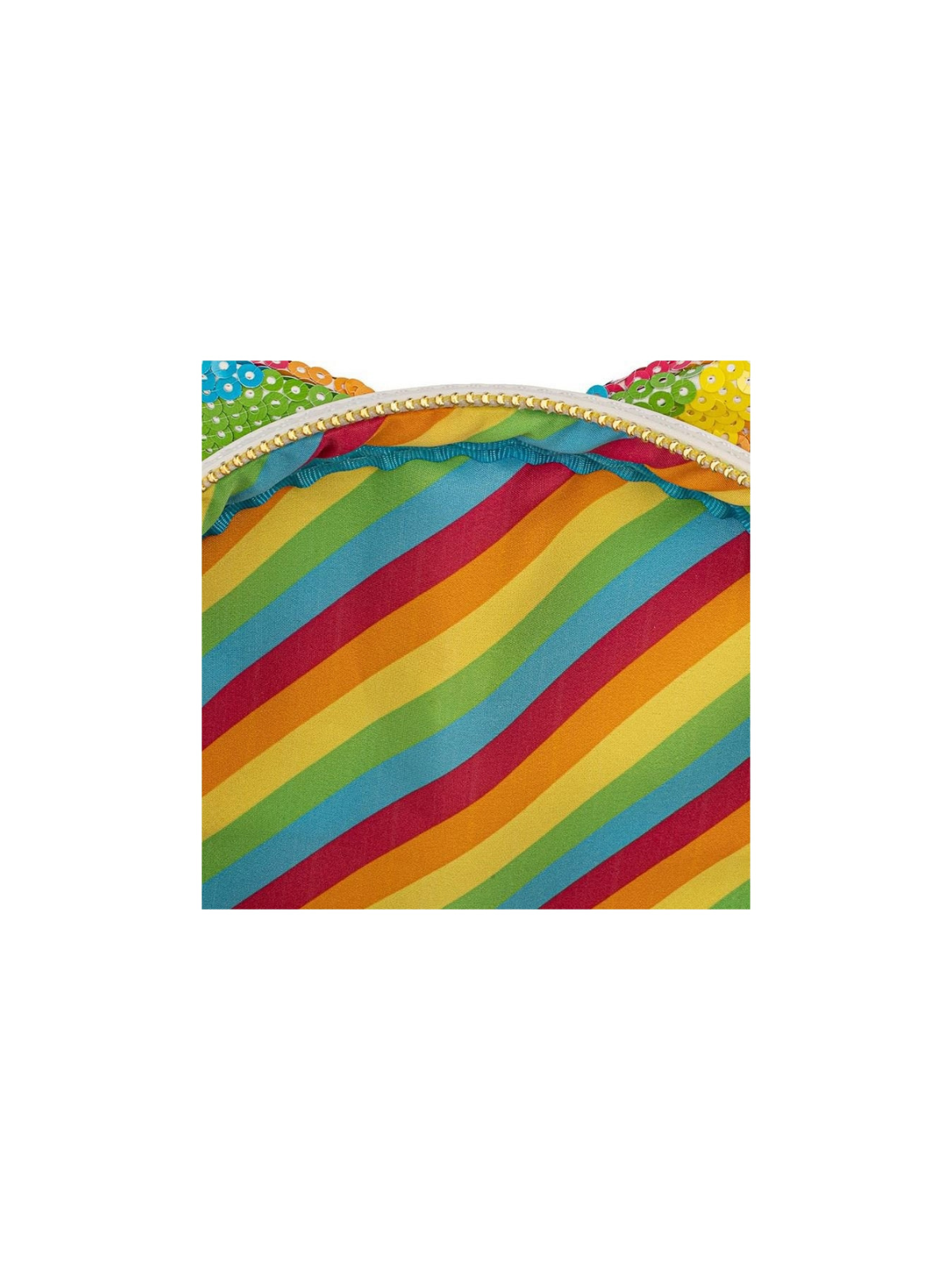 Sac a dos Sequin Rainbow Minnie LOUNGEFLY