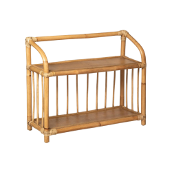 Bibliothèque enfant rotin 50 cm Atmosphera