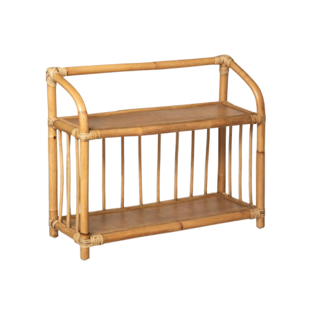 Bibliothèque enfant rotin 50 cm Atmosphera