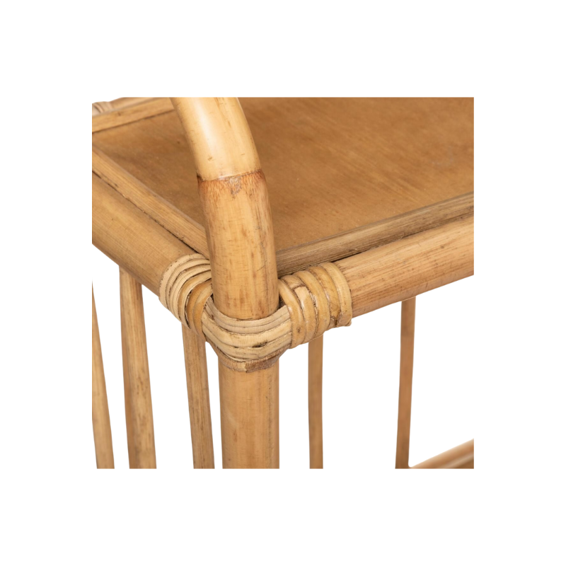 Bibliothèque enfant rotin 50 cm Atmosphera