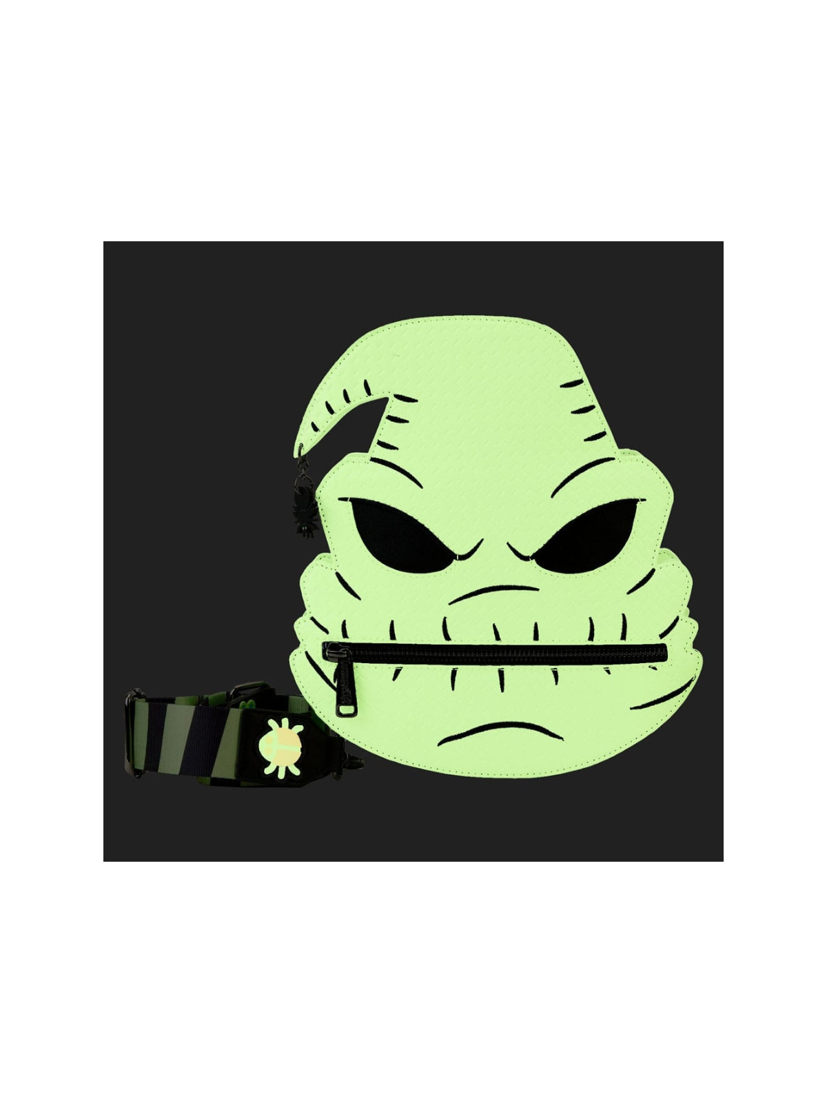 Sac Bandoulière Oogie Boogie Glow L'étrange Noël de Mr. Jack Loungefly