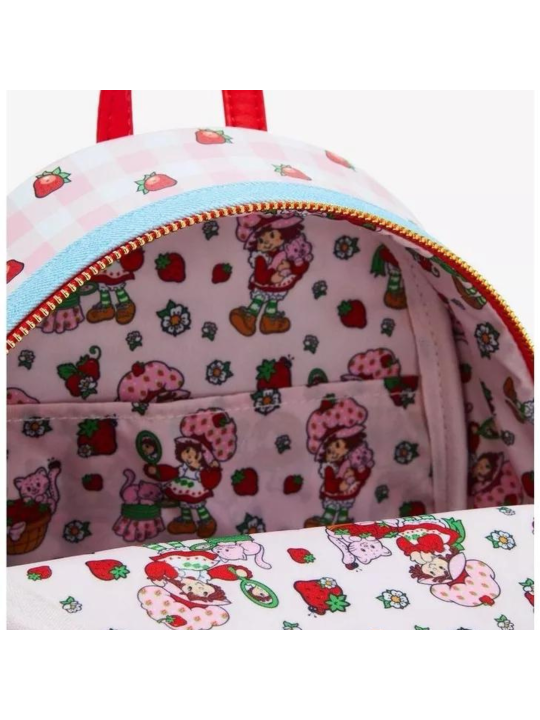 Sac à dos Denim Charlotte aux Fraises Loungefly
