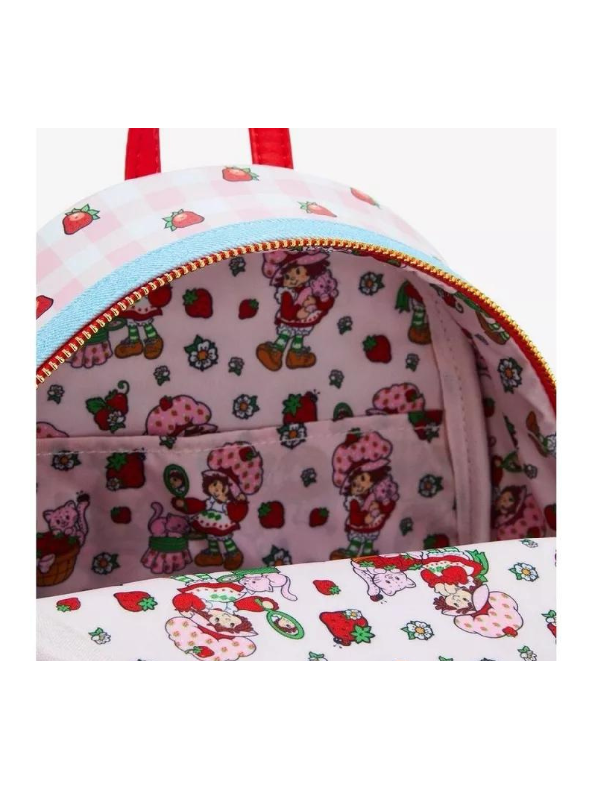 Sac à dos Denim Charlotte aux Fraises Loungefly