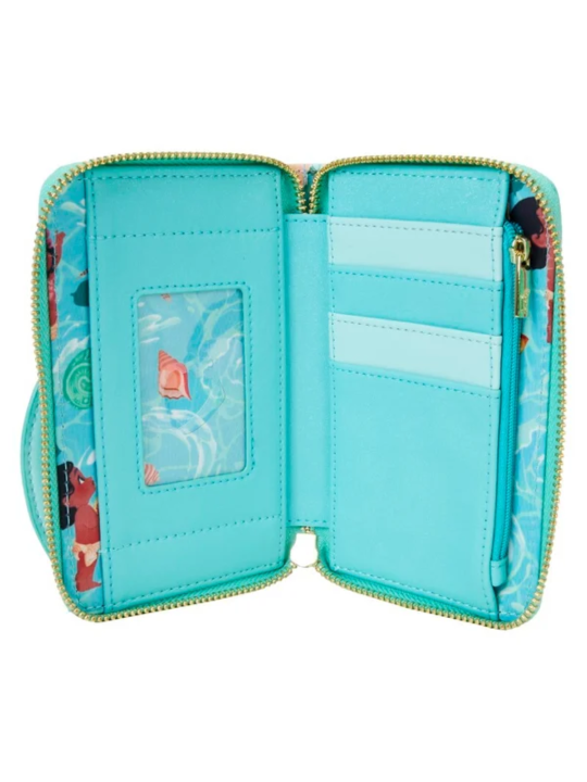 Portefeuille Vagues d'ocean Vaiana LOUNGEFLY
