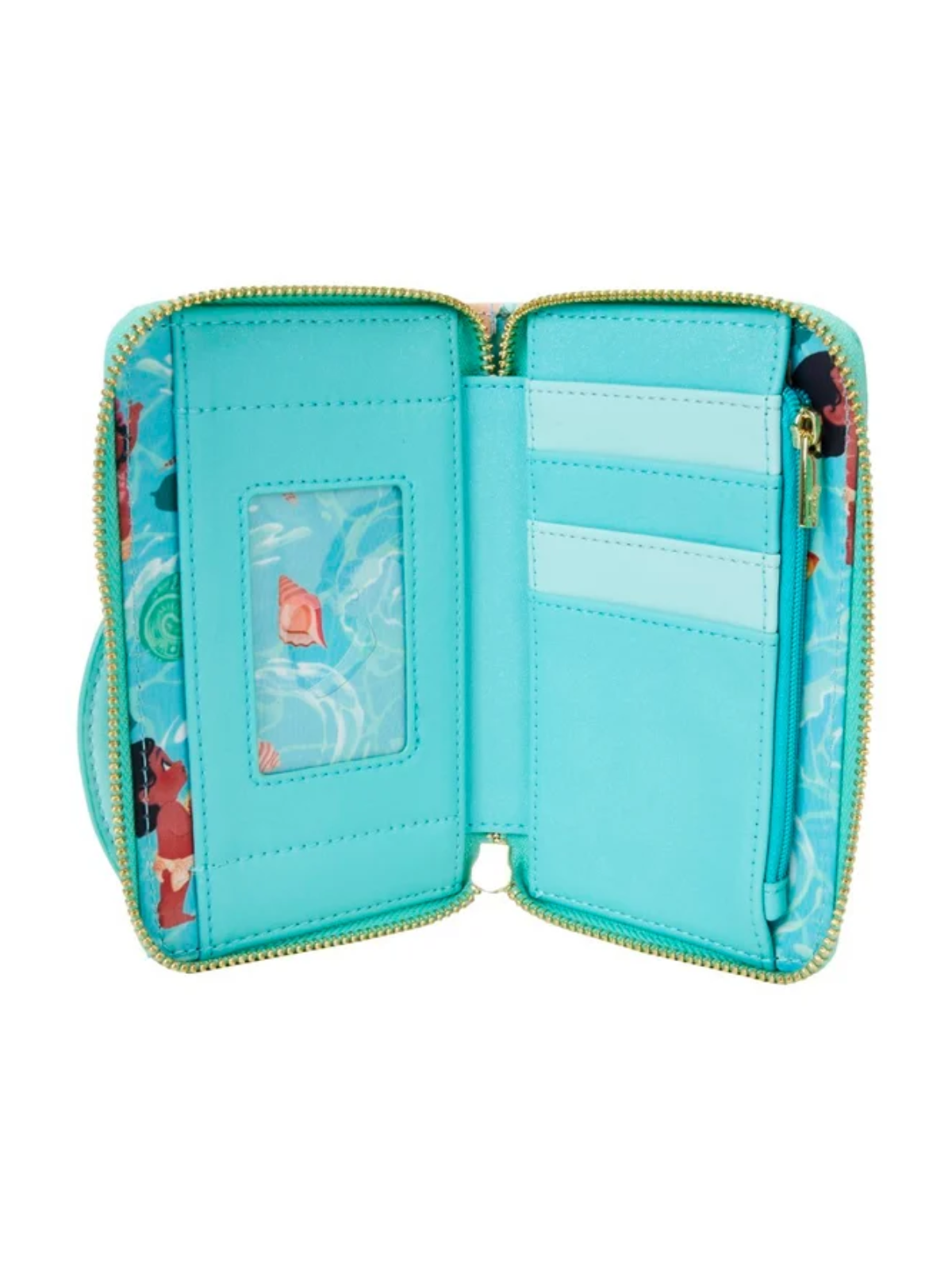 Portefeuille Vagues d'ocean Vaiana LOUNGEFLY