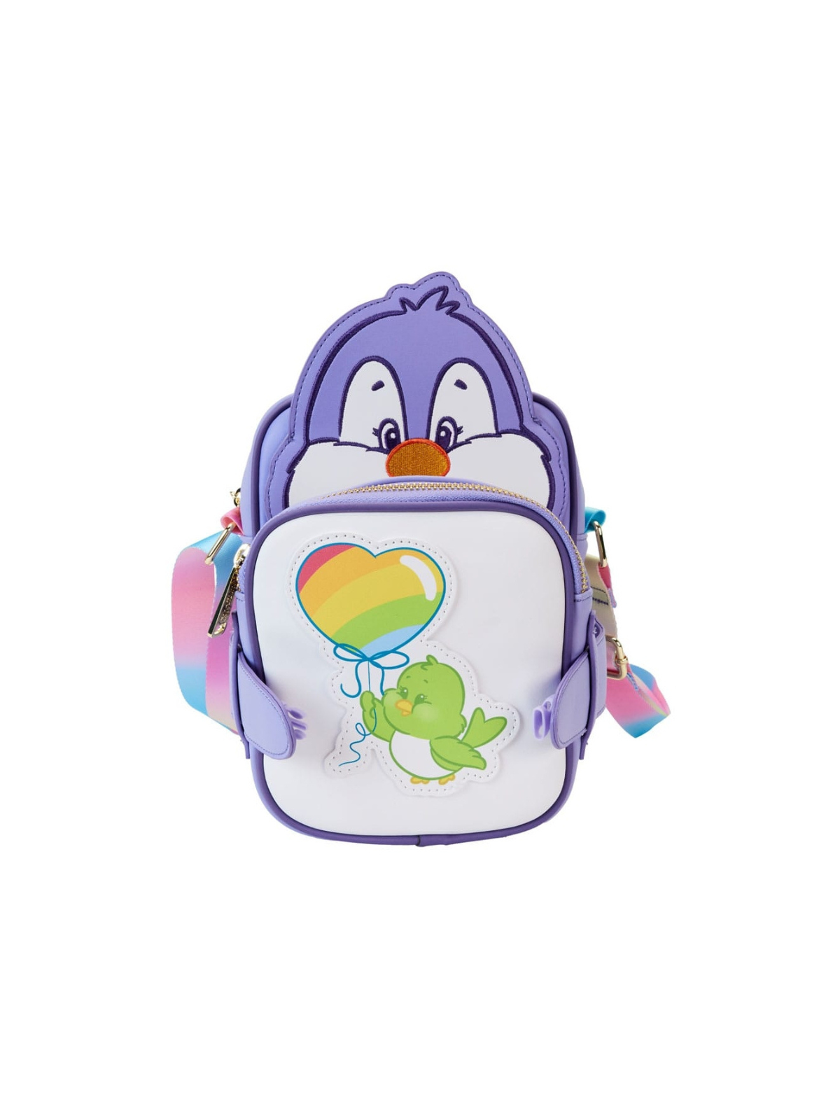 Sac bandoulière Cousins Cozy Heart Penguin Les Bisounours Loungefly