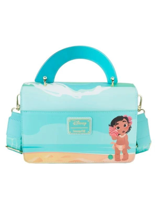 Sac en bandoulière Vagues d'océan Vaiana LOUNGEFLY