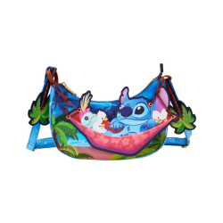 Sac Bandoulière Camping Cuties Hammock Lilo & Stitch Loungefly
