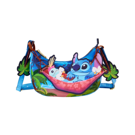 Sac Bandoulière Camping Cuties Hammock Lilo & Stitch Loungefly