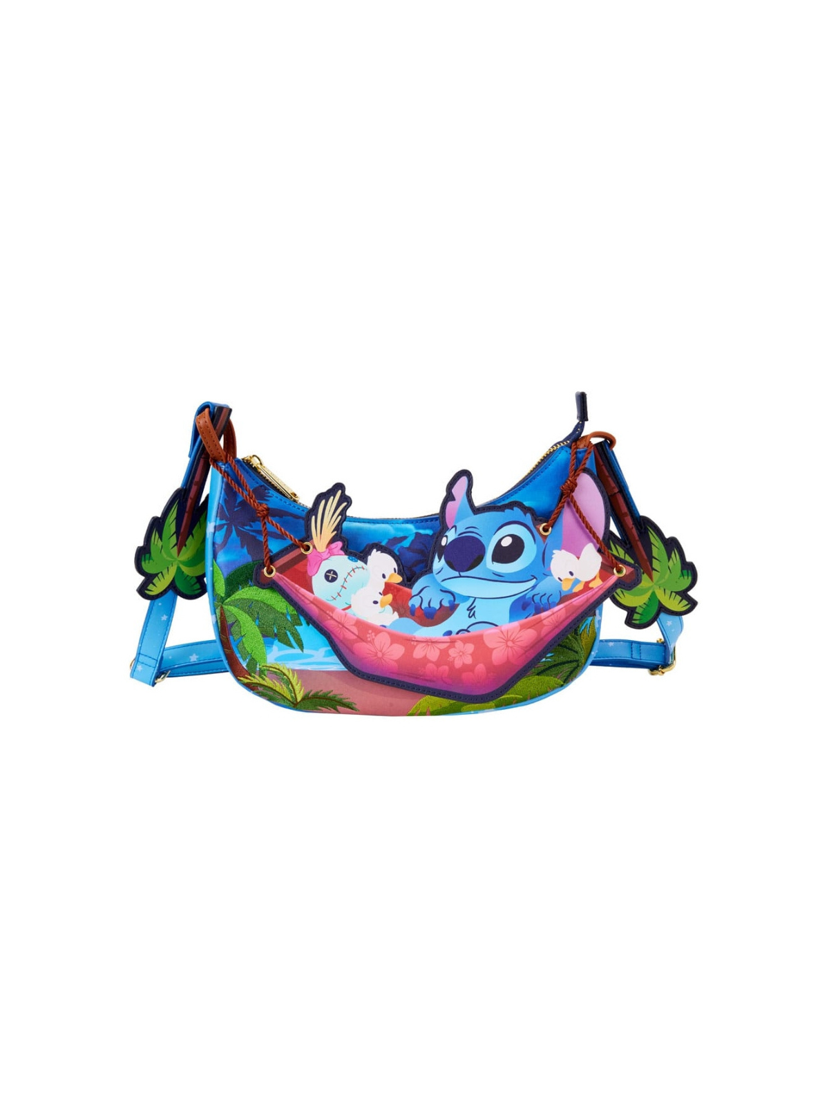 Sac Bandoulière Camping Cuties Hammock Lilo & Stitch Loungefly