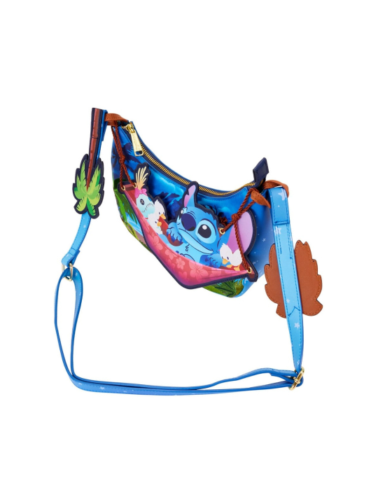Sac Bandoulière Camping Cuties Hammock Lilo & Stitch Loungefly