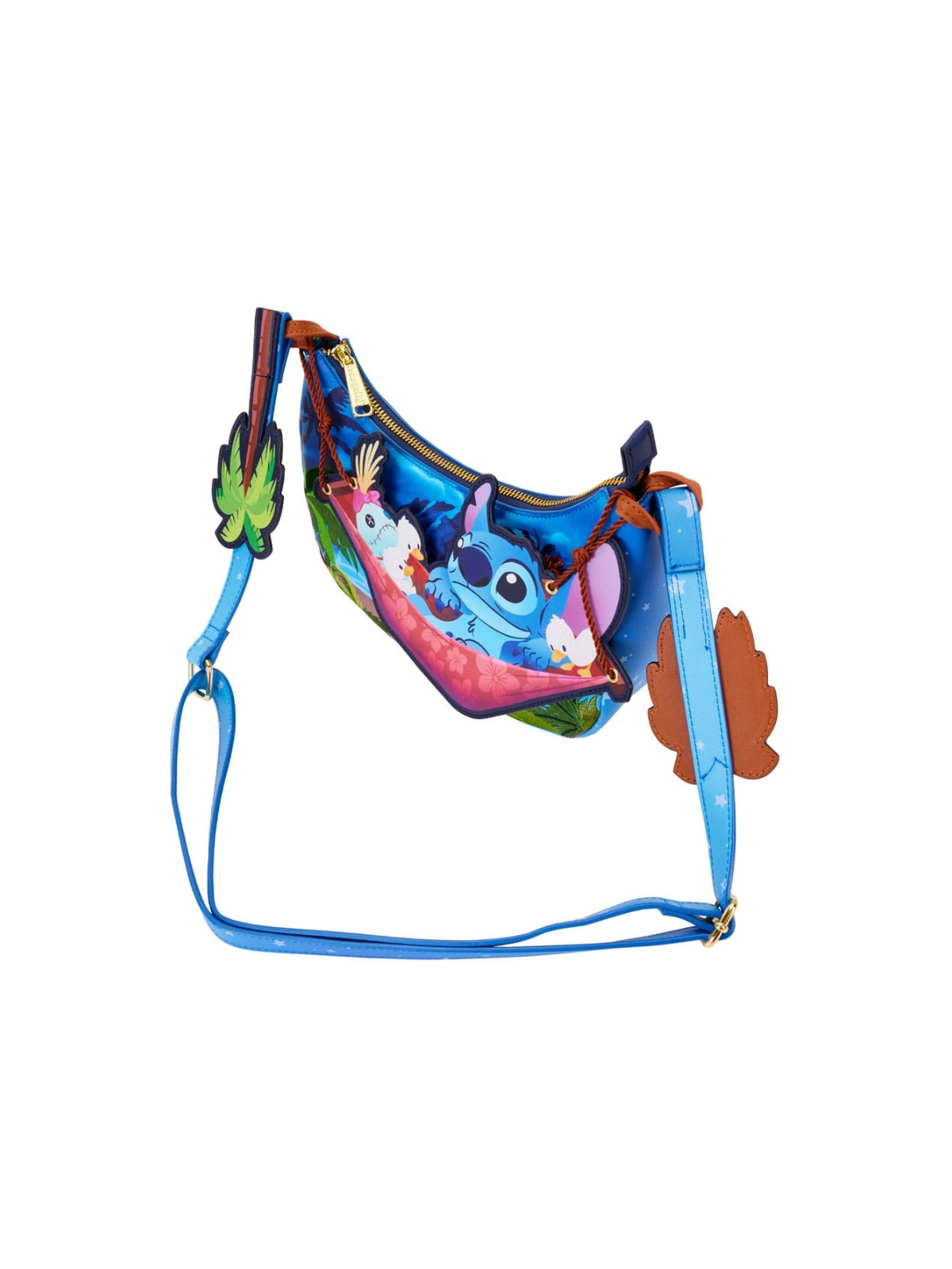 Sac Bandoulière Camping Cuties Hammock Lilo & Stitch Loungefly