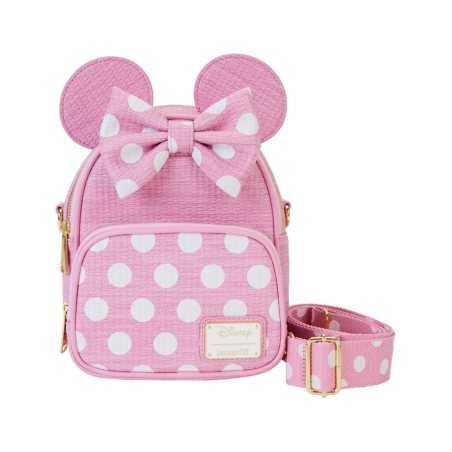 Sac à dos Straw Minnie convertible LOUNGEFLY