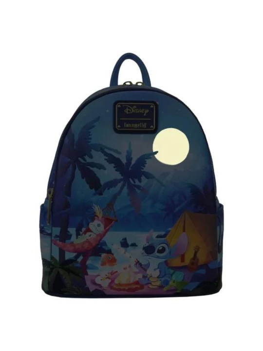 Sac à dos Camping cuties Lilo & Stitch LOUNGEFLY