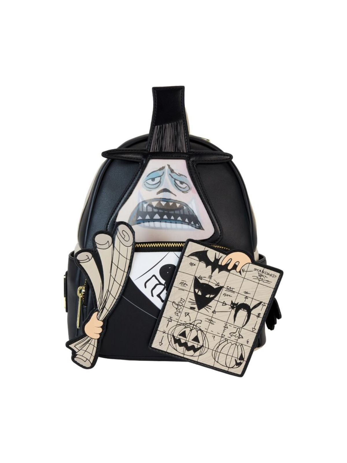 Sac à dos Mayor with Halloween plans The Nightmare before Christmas LOUNGEFLY