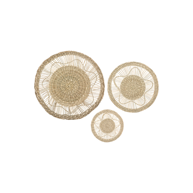 Déco murale Lela set 3 pièces Atmosphera