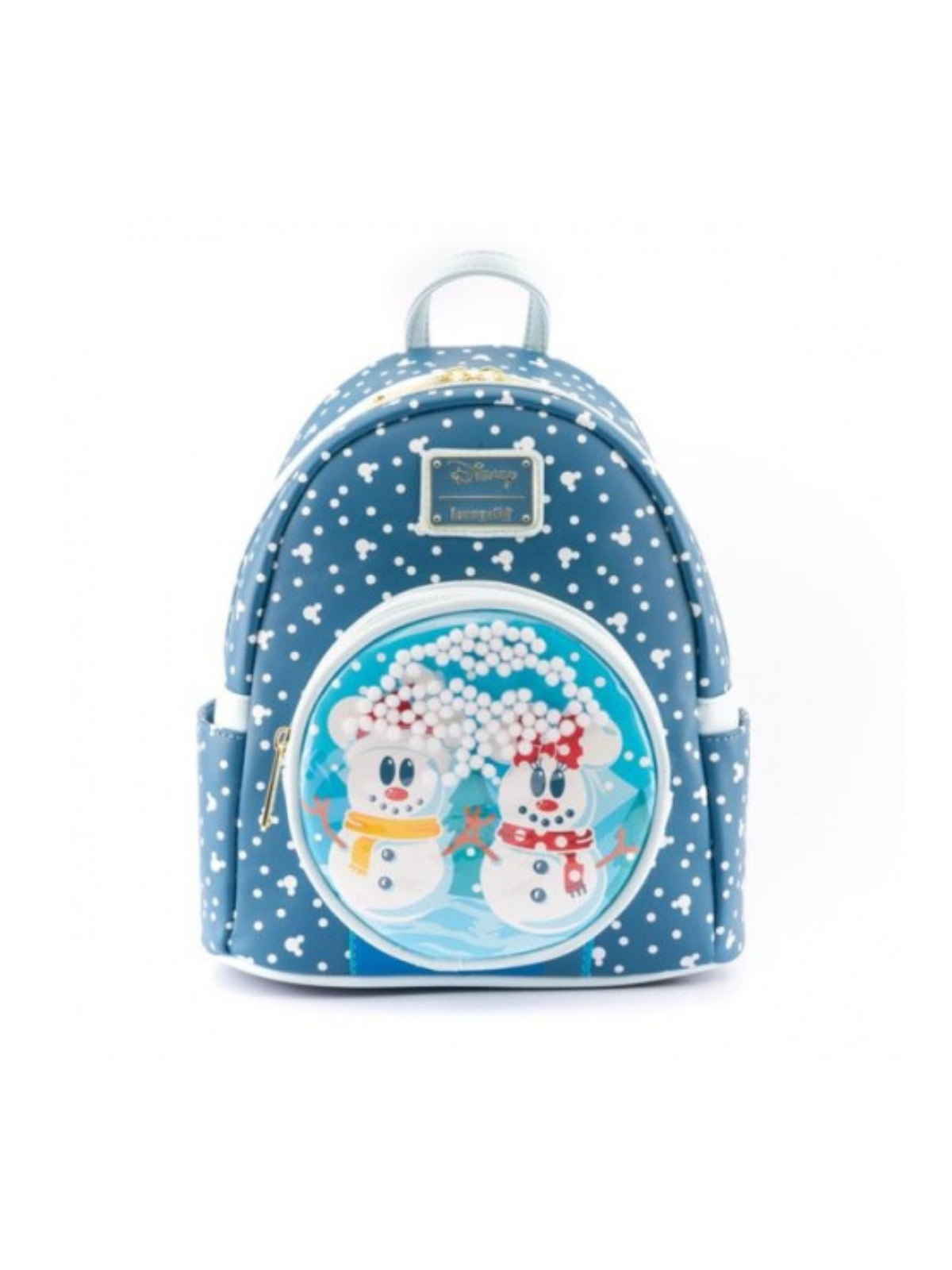 Sac à dos Snowman snow globe Minnie & Mickey LOUNGEFLY