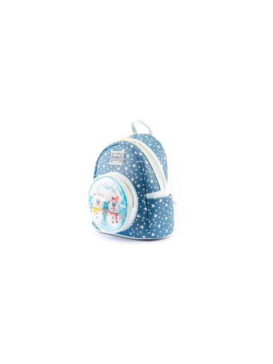 Sac à dos Snowman snow globe Minnie & Mickey LOUNGEFLY