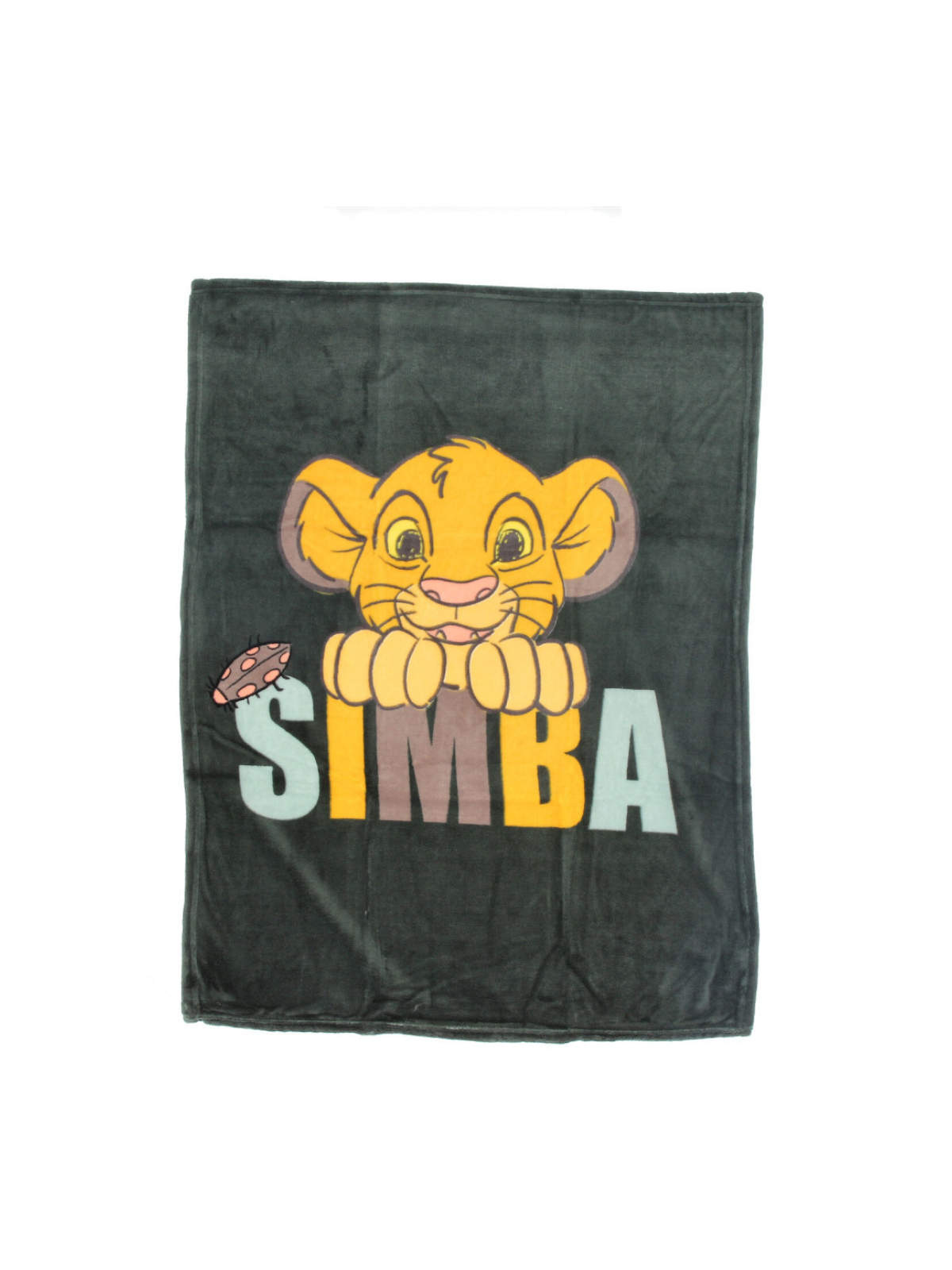 Plaid Simba Vert Le Roi Lion 100 x 75 cm