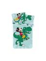 Housse de lit Mickey Dino Baby 100 x 135 cm