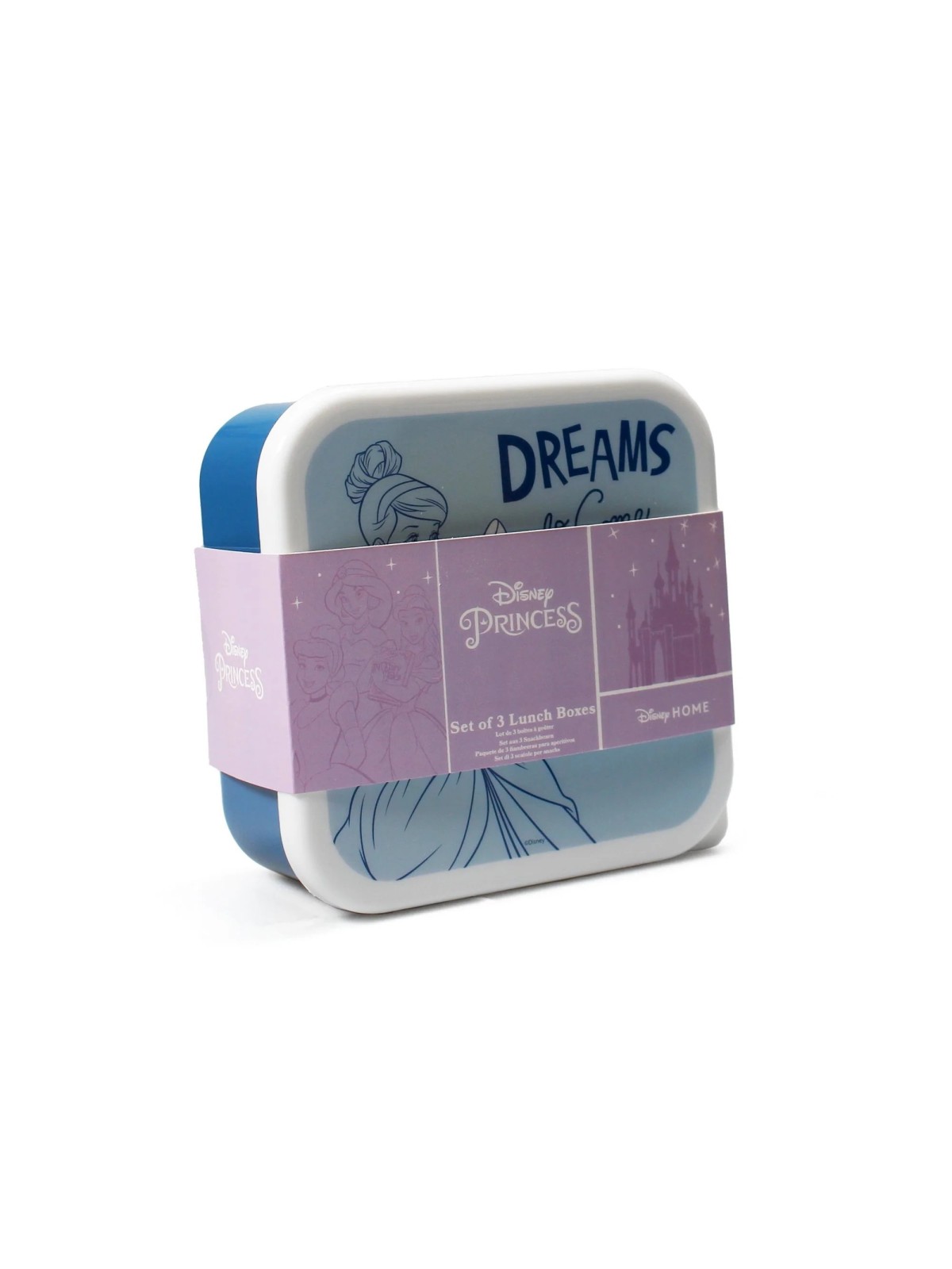 Snackbox Set de 3 Princess Colour Pop Disney