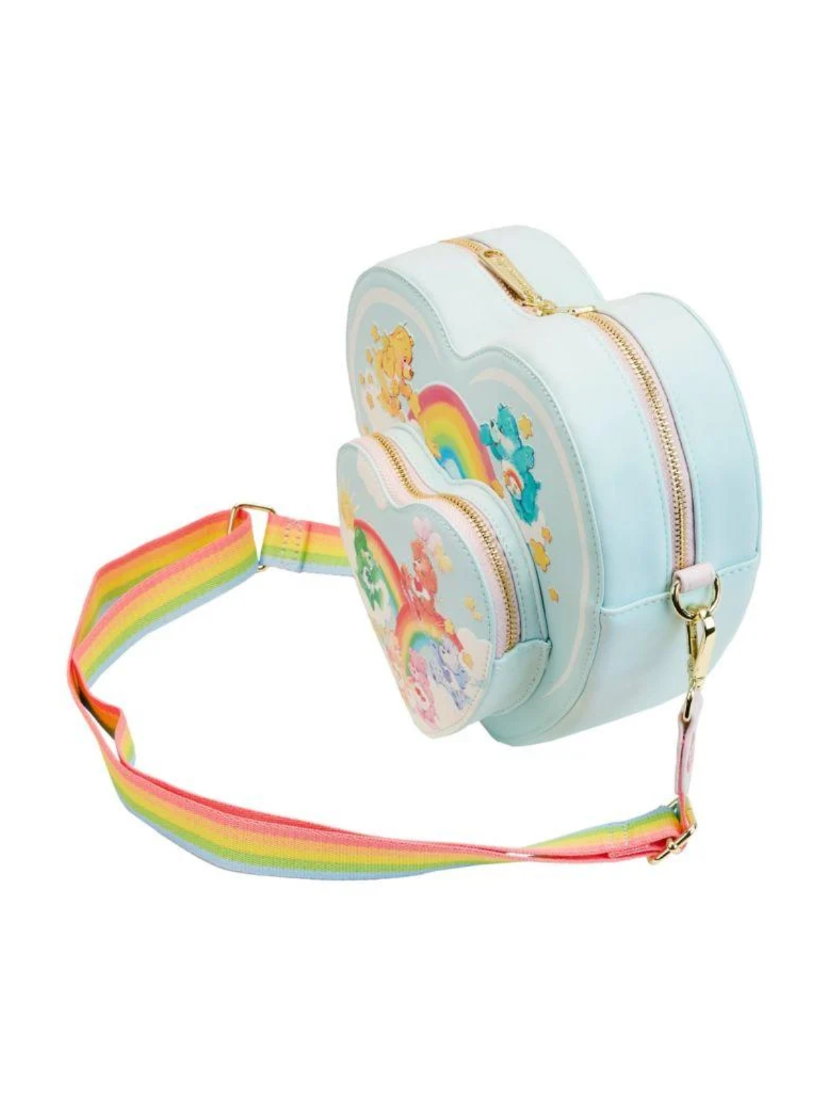 Sac en bandoulière Cloud party les bisounours LOUNGEFLY