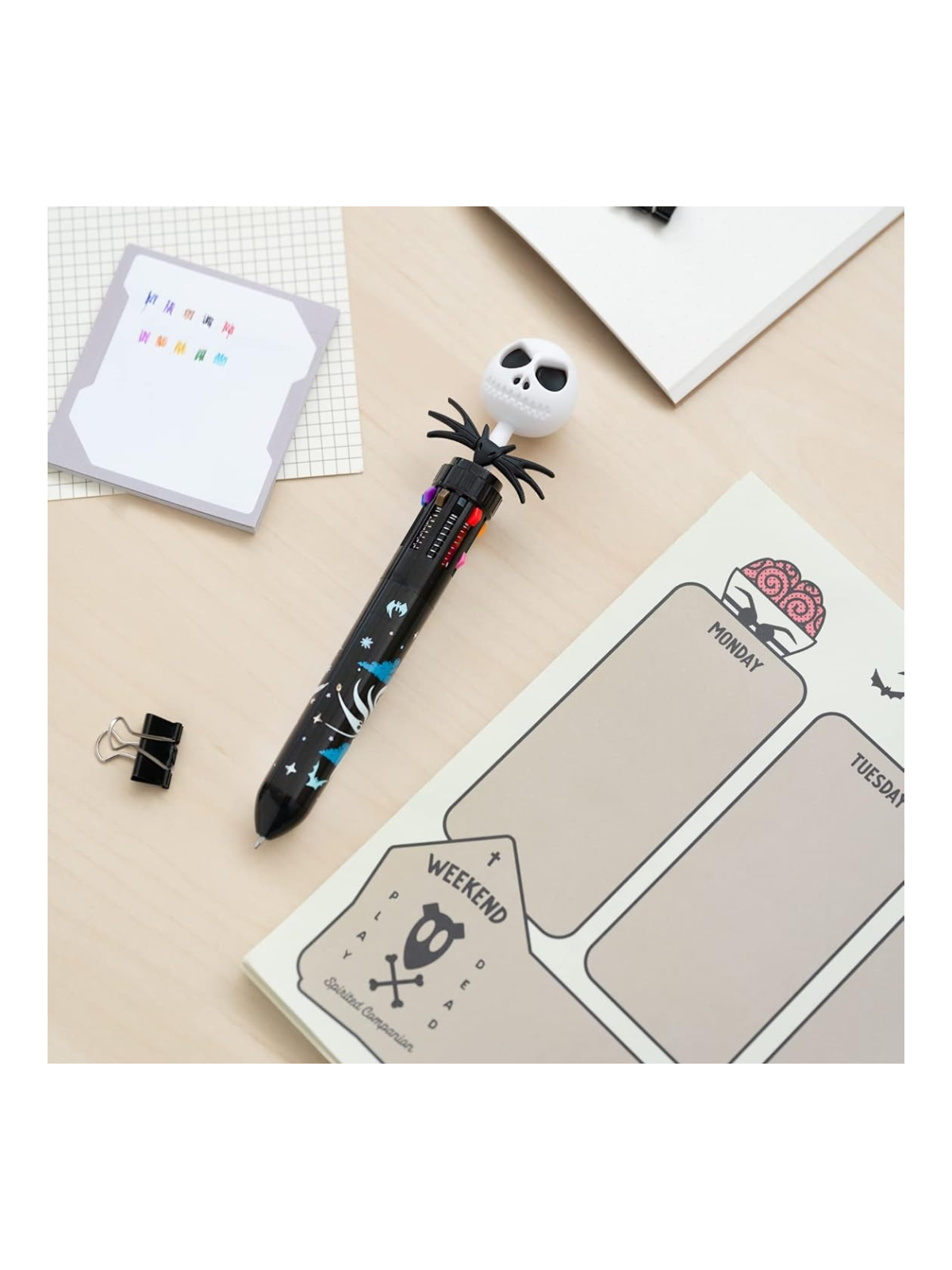 Stylo 3D 10 Couleurs L'étrange Noël de Mr Jack