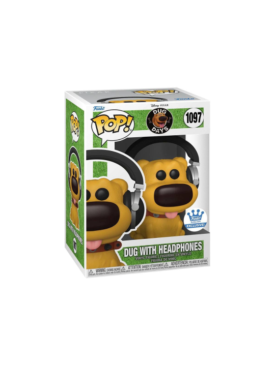 POP Doug with Headphones n°1097 Là Haut