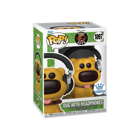 POP Doug with Headphones n°1097 Là Haut