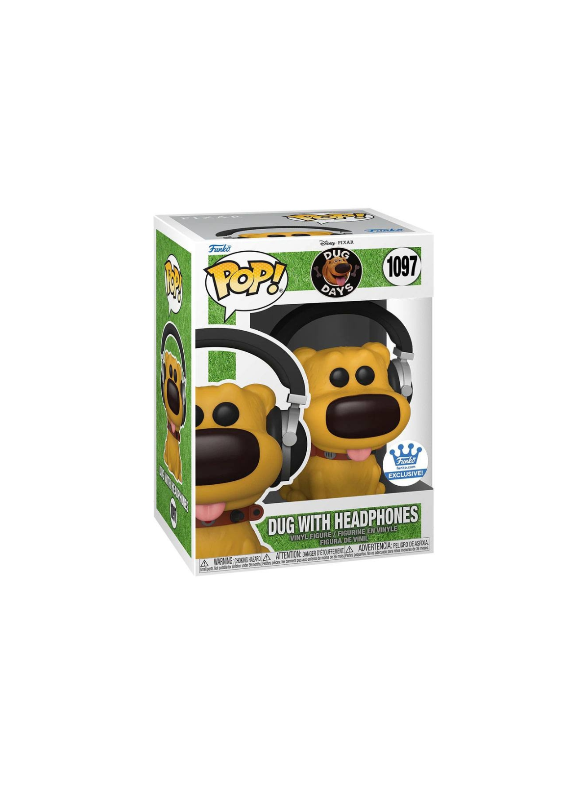 POP Doug with Headphones n°1097 Là Haut