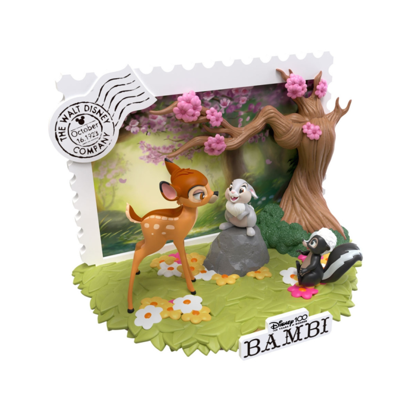 Figurine Bambi D-Stage 100eme Anniv Disney