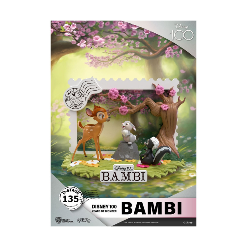 Figurine Bambi D-Stage 100eme Anniv Disney