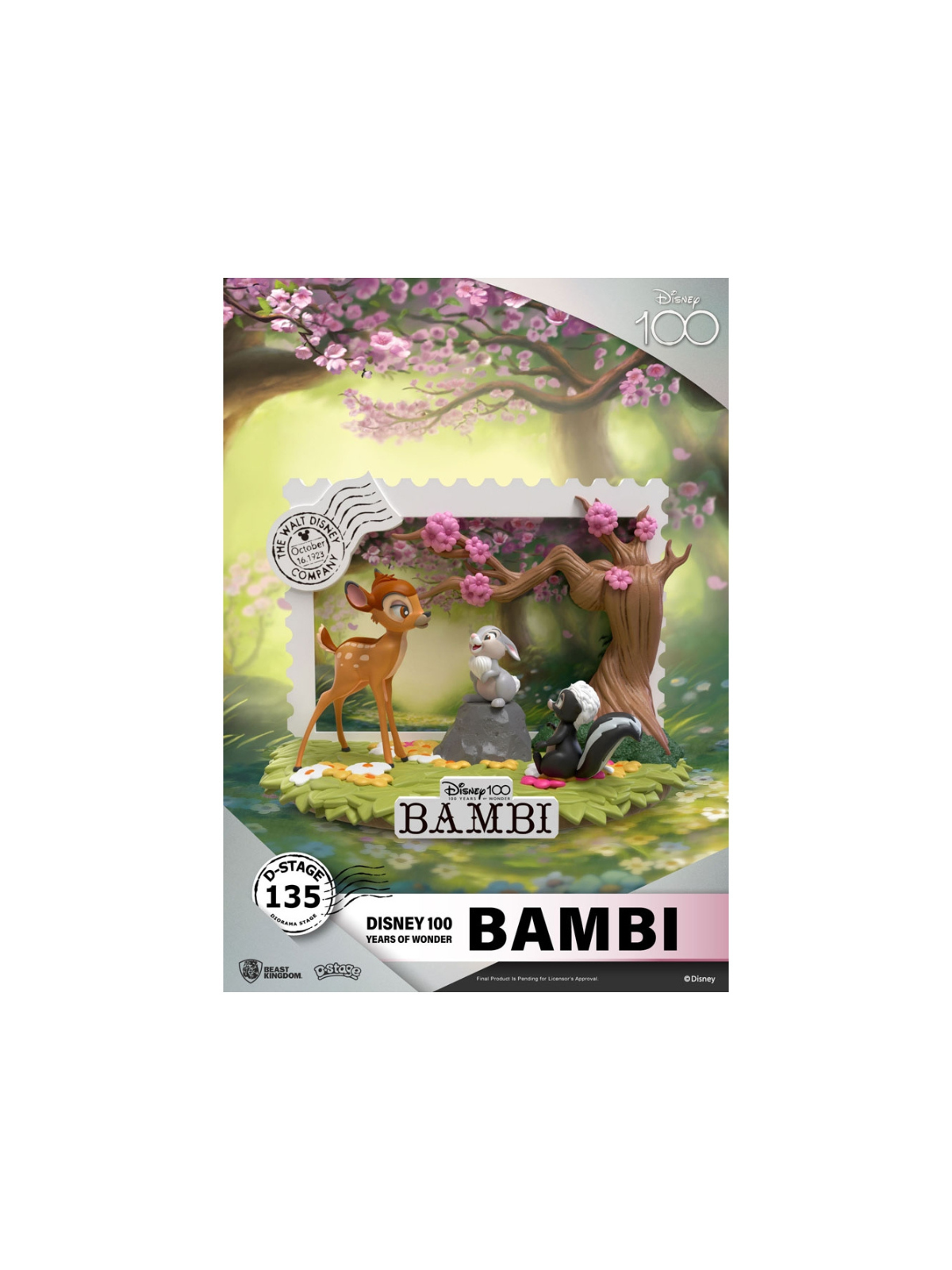 Figurine Bambi D-Stage 100eme Anniv Disney