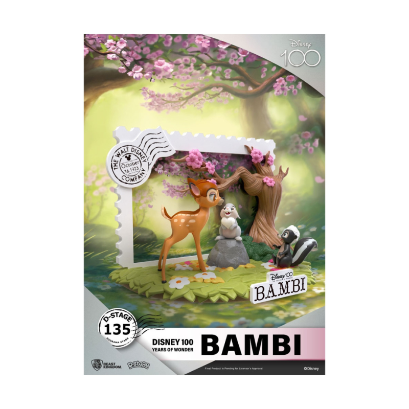 Figurine Bambi D-Stage 100eme Anniv Disney