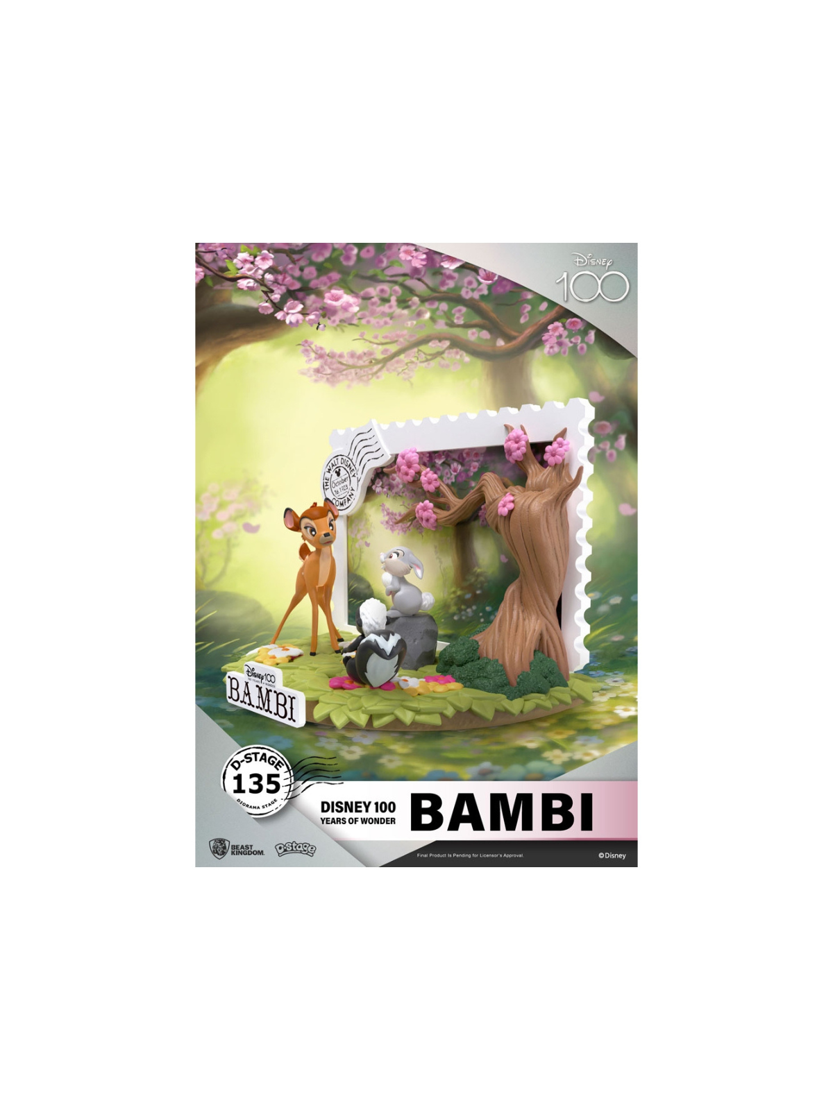 Figurine Bambi D-Stage 100eme Anniv Disney