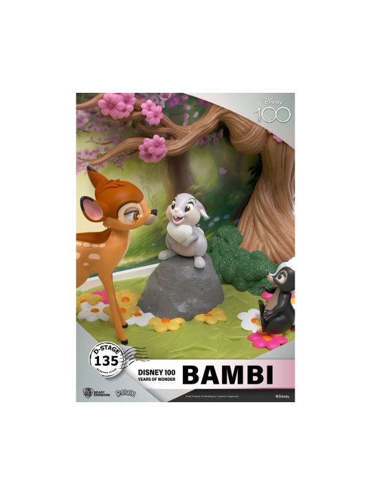 Figurine Bambi D-Stage 100eme Anniv Disney