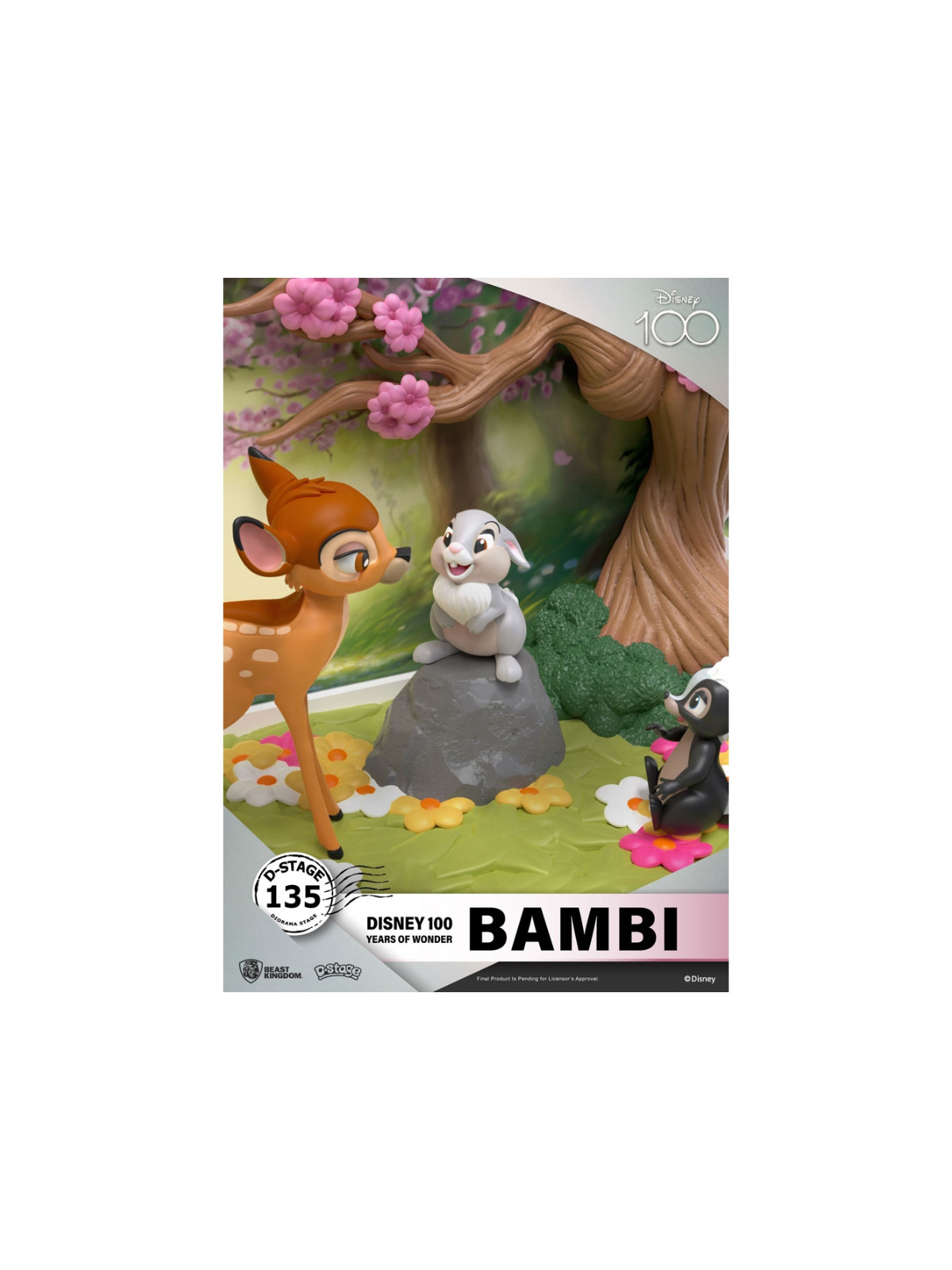 Figurine Bambi D-Stage 100eme Anniv Disney