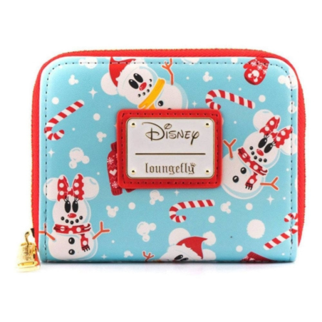 Porte monnaie Snowman Minnie & Mickey LOUNGEFLY