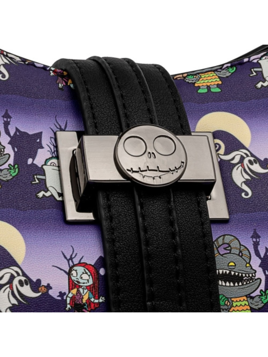 Sac bandoulière NBC Halloween line L'étrange noel de Mr Jack LOUNGEFLY