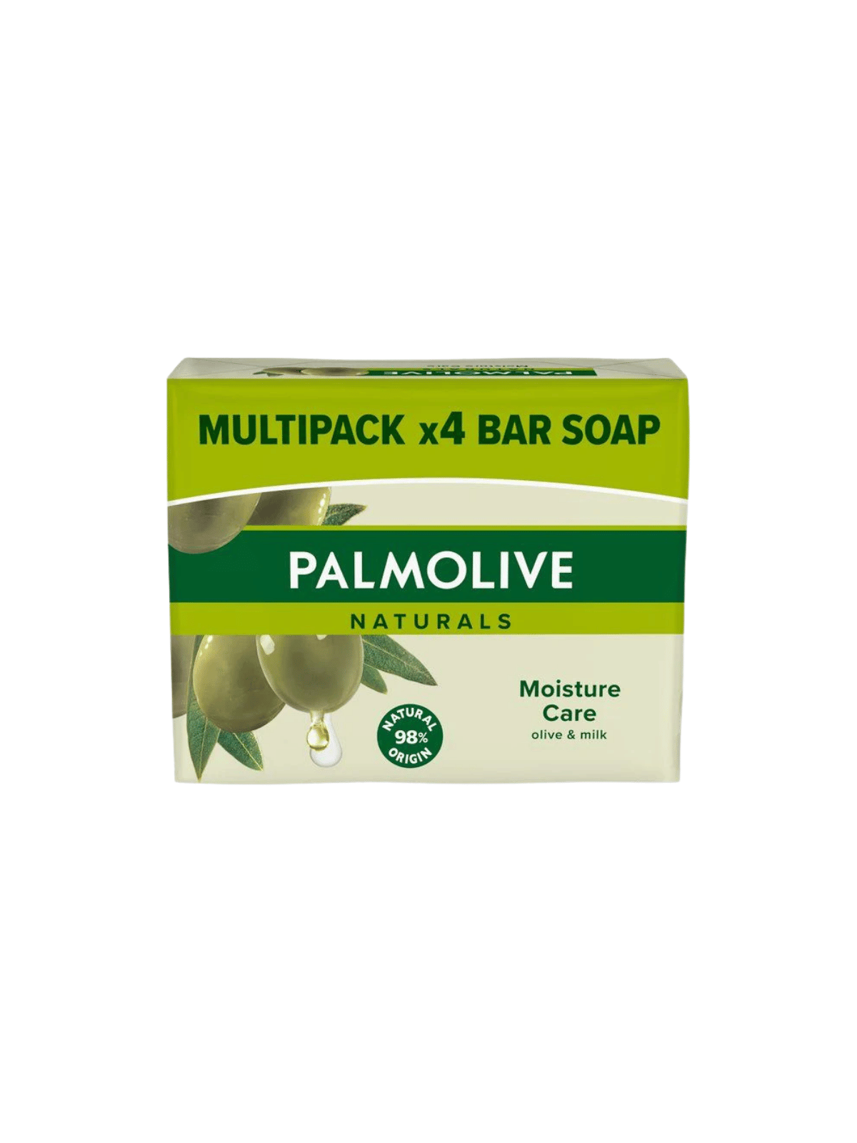 Palmolive savon naturel son hydratant à l'huile d'olive 4x90g