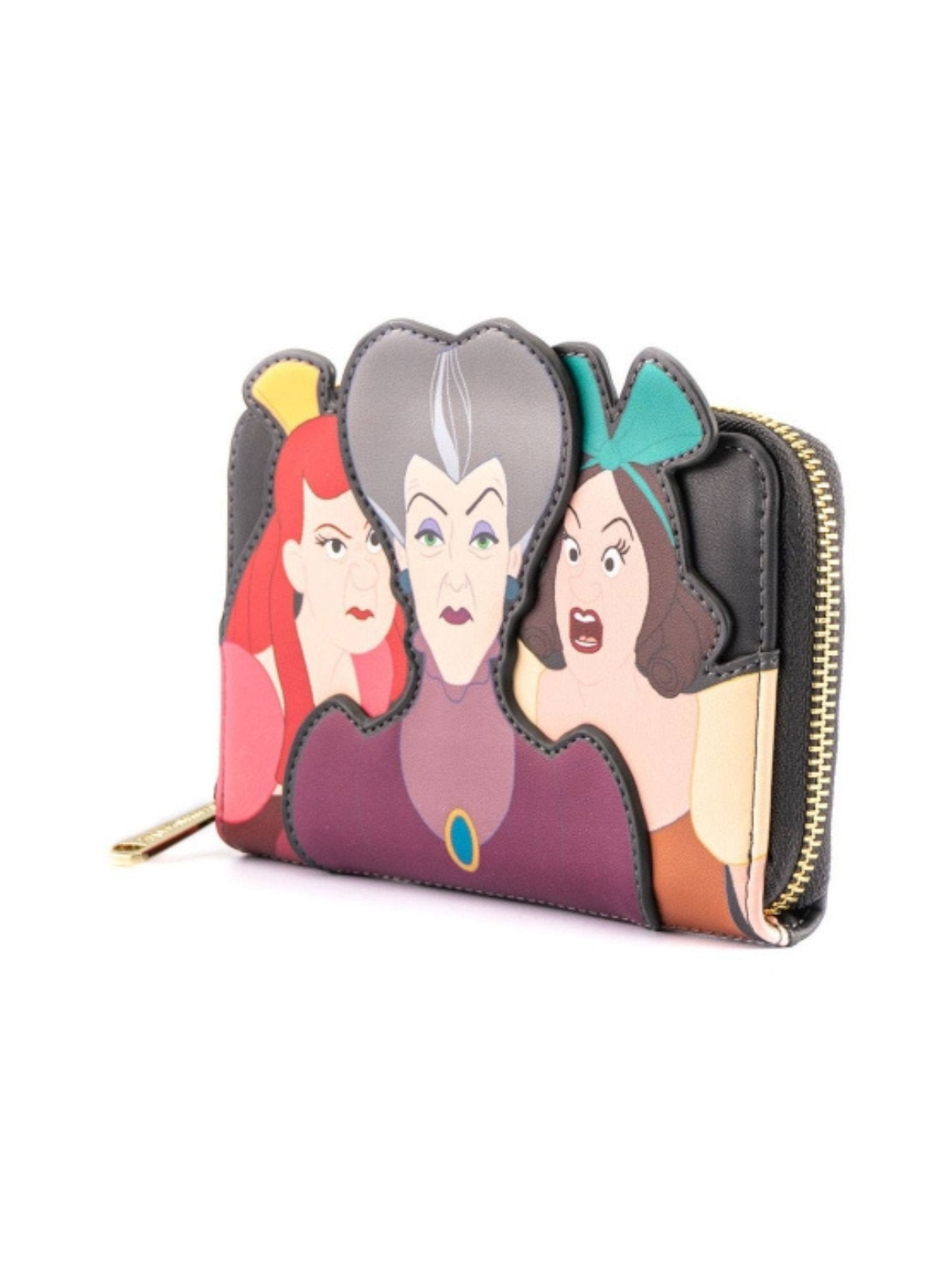 Porte-monnaie villains scene evil Stepmother and Stepsisters LOUNGEFLY